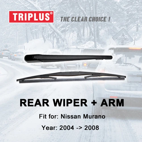 Rear Wiper Arm with Blade for Nissan Murano (2004 2008) 1pc 14" 350mm