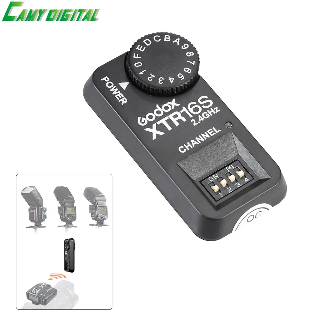 Godox XTR-16S 2.4G Wireless X System Power Flash Trigger Only the Receiver (2)