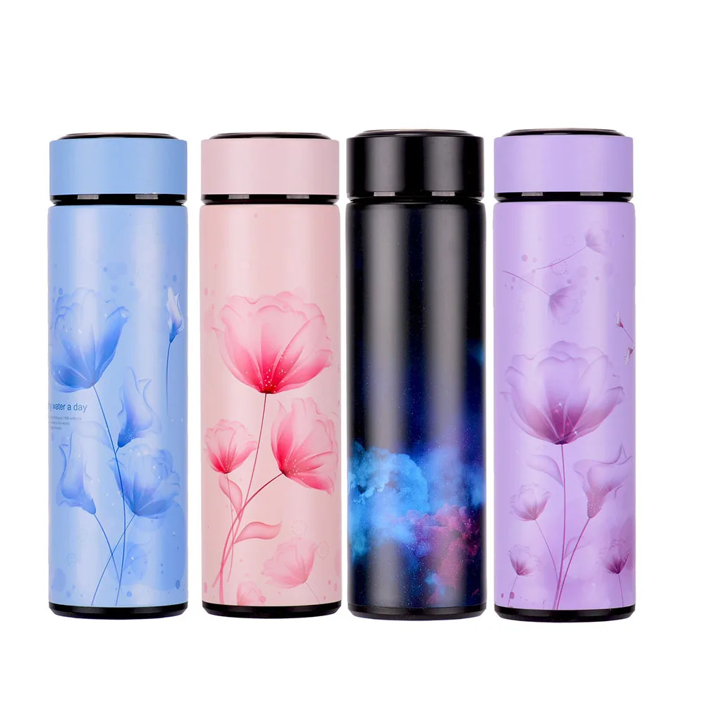 

500ml 304 Stainless Steel Vacuum Flask Outdoor Tea Thermal Cup Coffee Thermos Bottle Office Business Water Bottle for Gifts