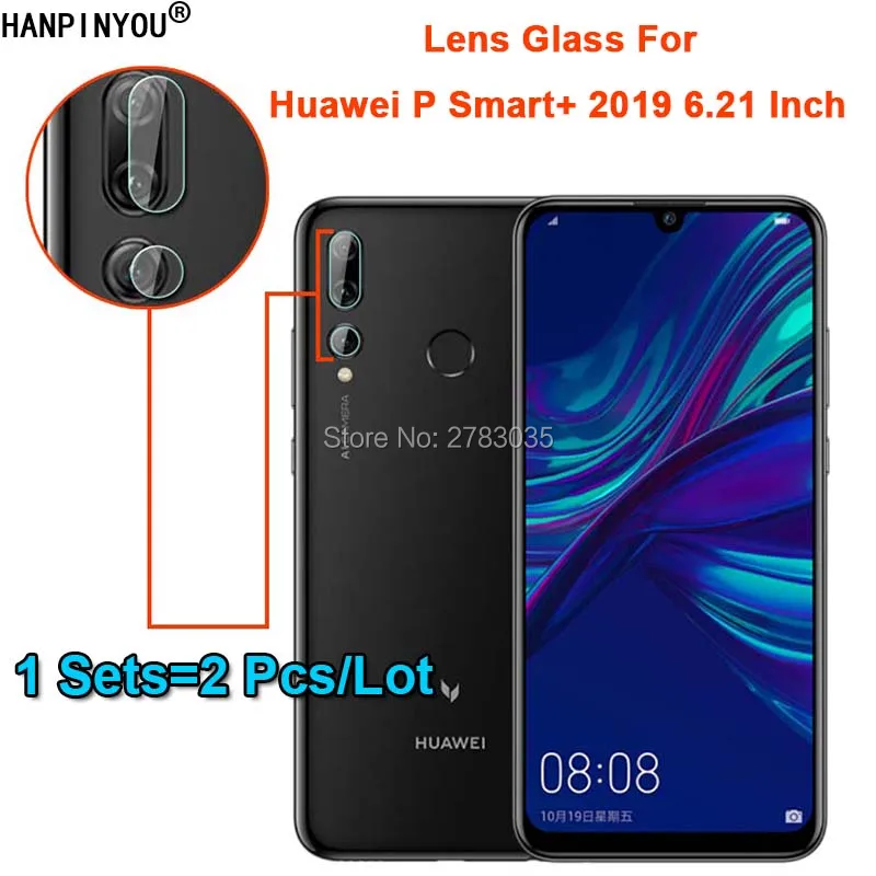 

1Set=2Pcs/Lot For Huawei P Smart+ 2019 Clear Ultra Slim Back Camera Lens Protector Rear Camera Lens Cover Tempered Glass Film