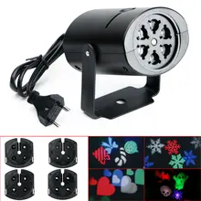 Led-проектор или рождественское Освещение сцены подарок на Хэллоуин сердце Снежинка прожектор солнечный свет сада для наружного пейзаж