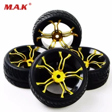 RC car tires rubber tyre&wheel rim model toys 4pcs tires and wheels for HSP HPI RC 1:10 flat racing on road car PP0150+MPNKG RC car tires rubber tyre&wheel rim model toys 4pcs tires and wheels for HSP HPI RC 1:10 flat racing on road car PP0150+MPNKG