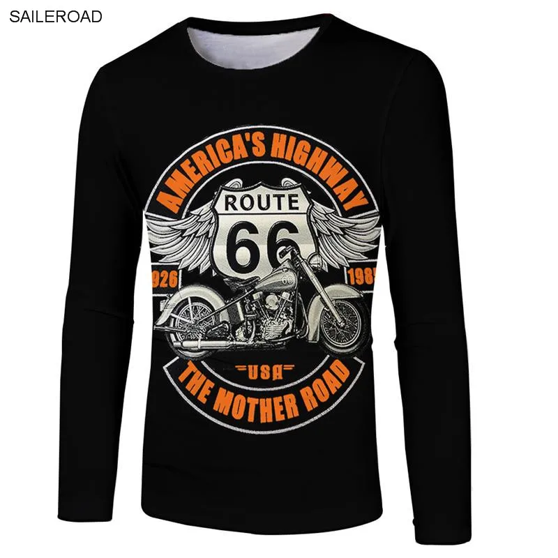 Spring Autumn Fashion Vespa Motorcycle 3D Print O-Neck Slim Fit Long Sleeve T Shirt Men Casual T-Shirt Crossfit Street Wear Tops Spring Autumn Fashion Vespa Motorcycle 3D Print O-Neck Slim Fit Long Sleeve T Shirt Men Casual T-Shirt Crossfit Street Wear Tops