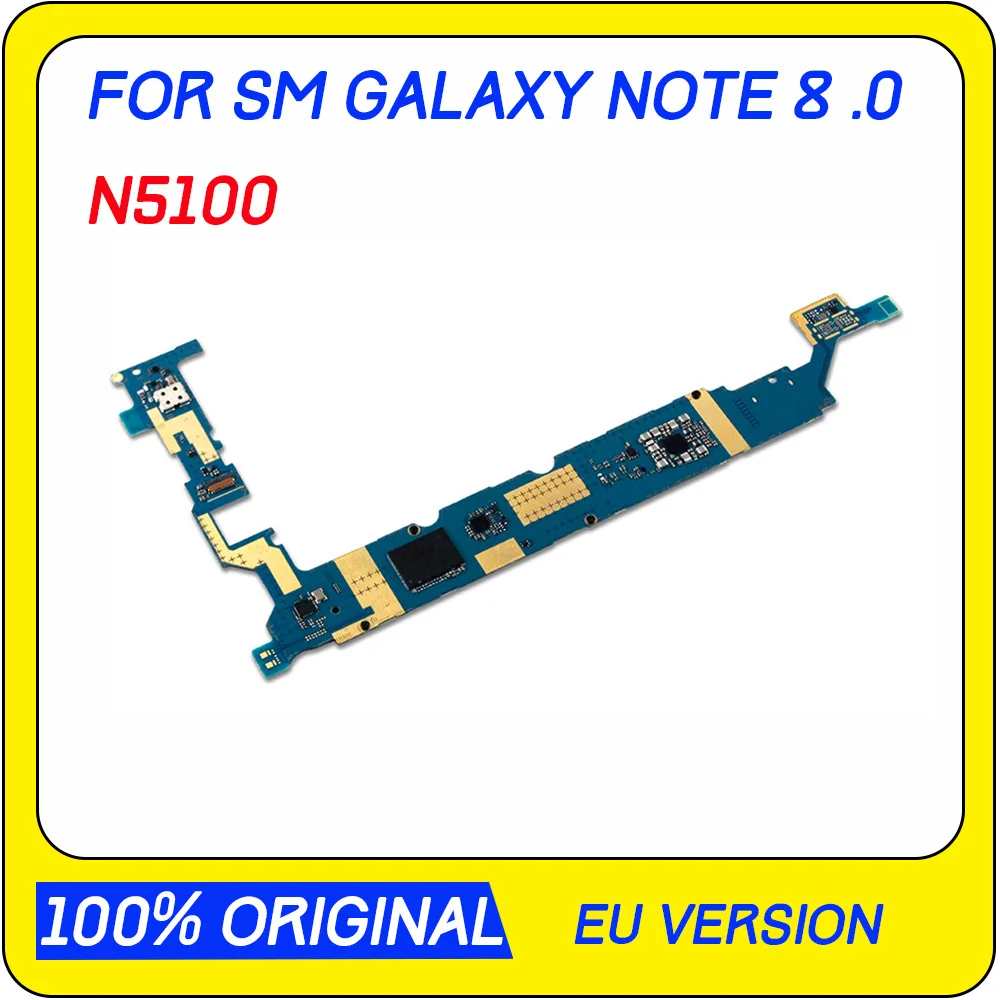 1 шт.(проверено перед отправкой) для samsung Galaxy Note 8,0 3g N5100 материнская плата используется логическая материнская плата