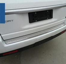 

Stainless steel Rear bumper cover tailgate trim accessories For 2006 07 08 09 10 11 12 Land Range Rover Sport Chrome Styling