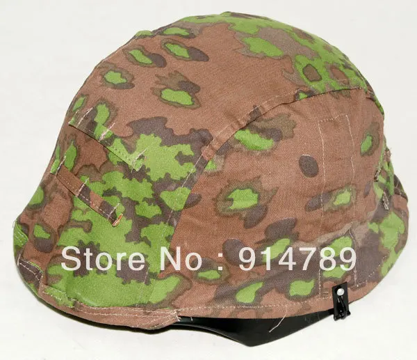 

WWII GERMAN OAK CAMO M35 REVERSIBLE HELMET COVER -45478