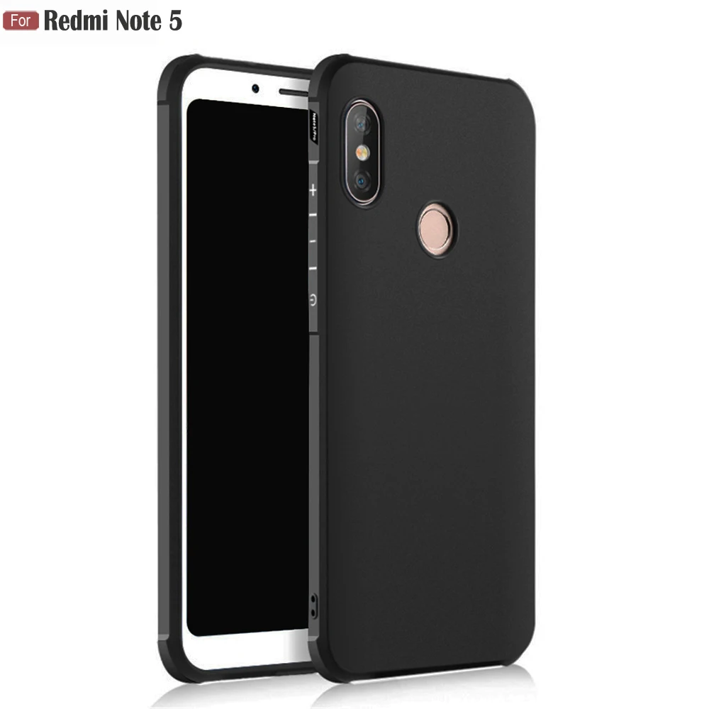 

For Xiaomi Redmi Note 5 Case Snapdragon 636 SLIM Rubber Armor Anti-knock Protective Case For Xiaomi Redmi Note 5 pro Cover 5.99"