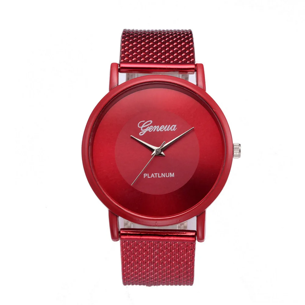 MIGEER Brand Fashion Multicolor Silicone Mesh Belt Creative Strap Wristwatch Casual Women Quartz Watches Gift Relogio Feminino