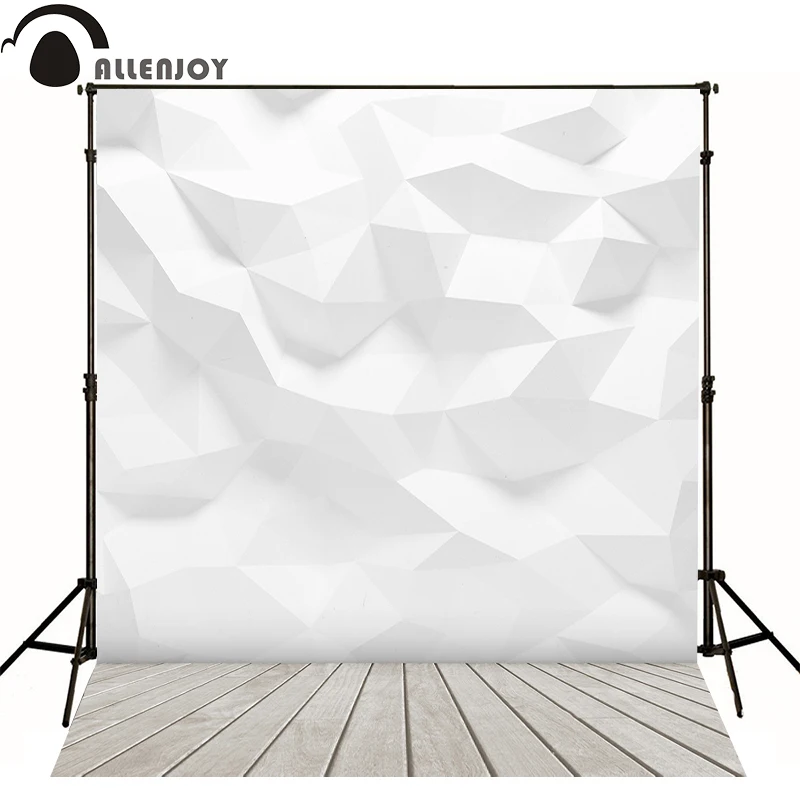Allenjoy Professional photography background 3D white wood photography