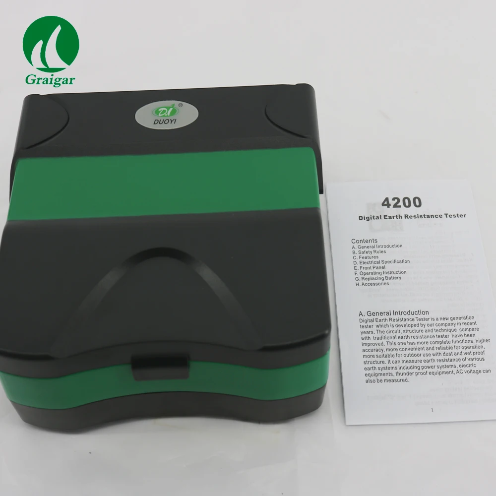 Цифровой тестер сопротивления заземления DY4200|ground resistance tester|resistance testerground |