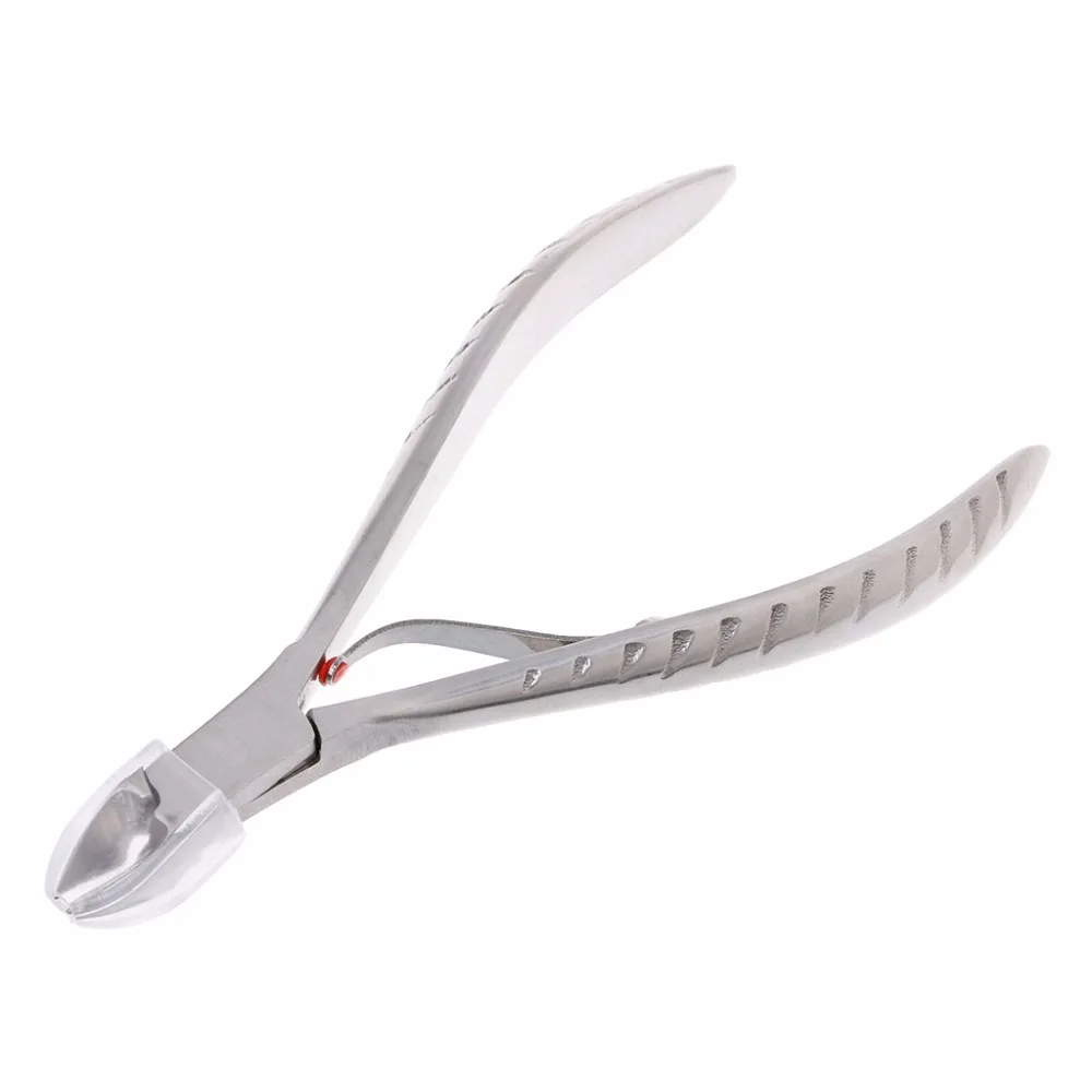 

1 PC Pro 10.5cm Salon Stainless Steel Toe Nail Nipper Clipper Cutter for Manicure Pedicure Plier Cutter Tool Silver Color