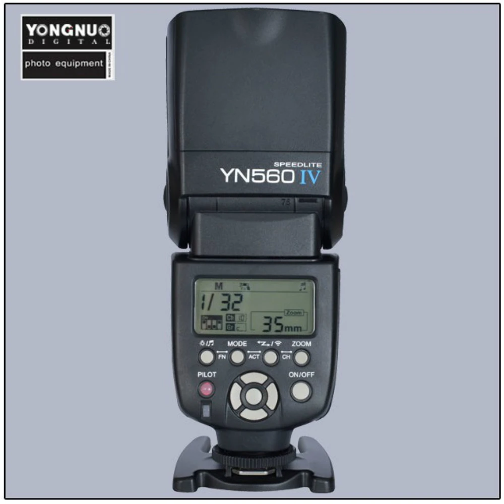 Для фотоаппарата Nikon Canon DSLR Master LCD Speedlite Flash YONGNUO YN560 IV YN560IV X2 с беспроводным