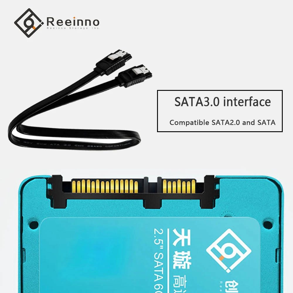 Reeinno SSD жесткий диск 1 ТБ 512 ГБ 128 SATAIII 2 5 дюймов 8 канальный видеорегистратор для
