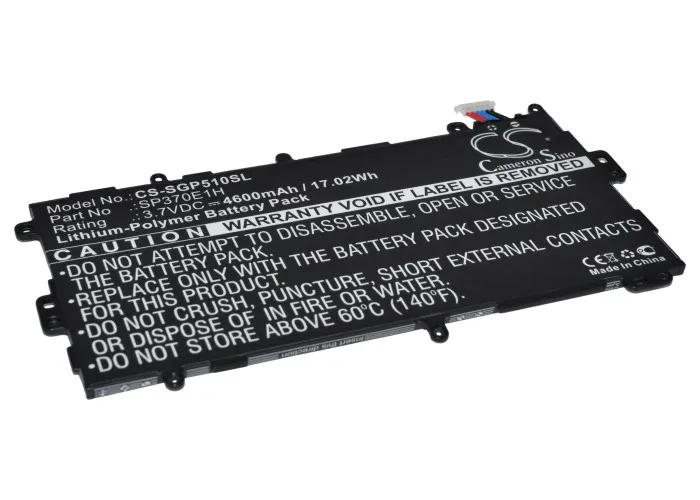  Cameron Sino 4600mAh Battery SP3770E1H for Samsung Galaxy Note 8.0 Galaxy Note 8.0 32GB GT-N5100 GT
