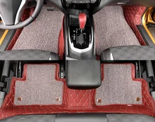 Car Styling!!Only For Left Hand Drive!Waterproof Leather Floor Carpets Foot Mats For Nissan Qashqai 2014 2015 2016