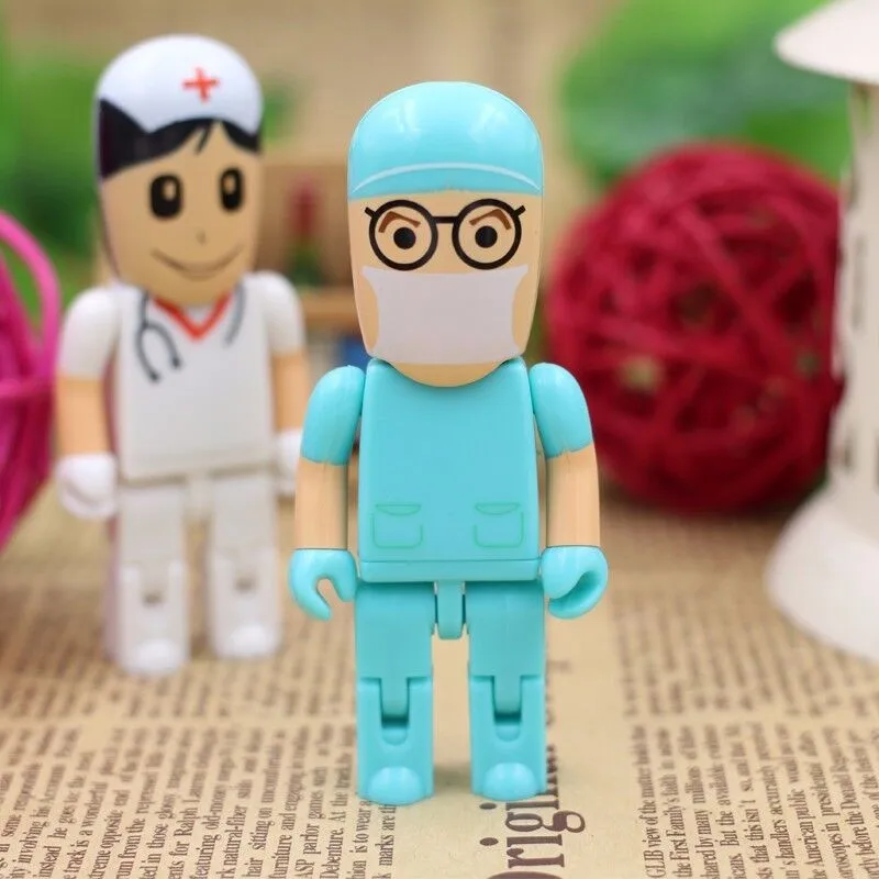 Doctor-nurse-model-usb-flash-drive-64gb-32gb-16gb-8gb-pen-drive-memory-storage-usb-stick (2)