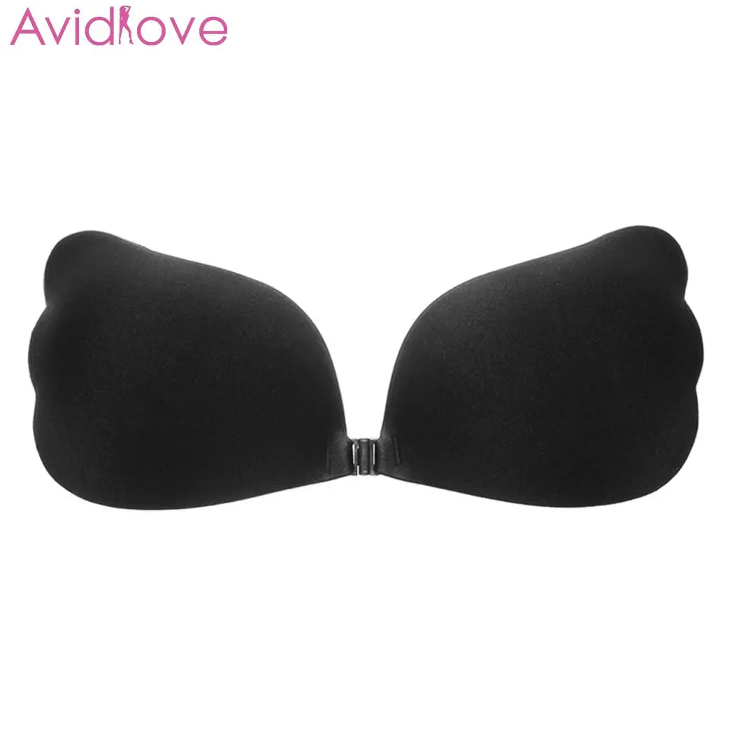 

Avidlove Women Sexy Lingerie Deep V-Neck Strapless Bra Wing-Shape Invisible Sexy Silicone Seamless Lingerie Bra For Women