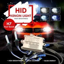 Modifygt H4 55 Вт AC комплект ксеноновых фар, Высокопрочная конструкция H1 H7 H8/H9/H11 9005 HB3 9006 HB4 стайлинга автомобилей Авто moto фары 6000 K 4300 K 8000 K 12 V