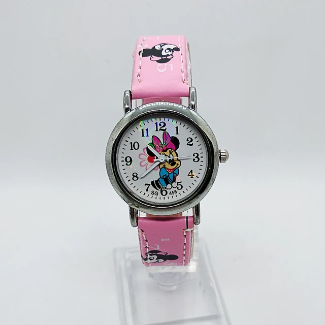 Fashion cool mickey watch for children girls Leather digital watches for kids bo Fashion cool mickey watch for children girls Leather digital watches for kids bo