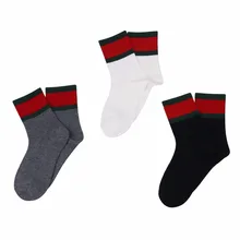 Vihir женские спортивные гольфы удобные широкие полосатые с рисунком хлопковые уличный беговой носки для кемпинга 3 пар/упак