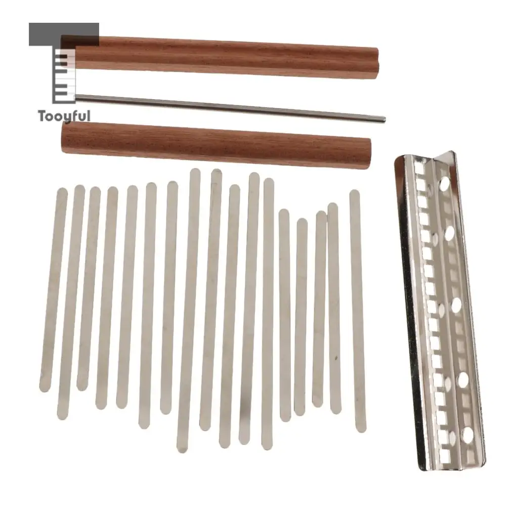 17-Key Kalimba DIY Parts Thumb Piano Mbira Mbrimba Finger Musical Percussion