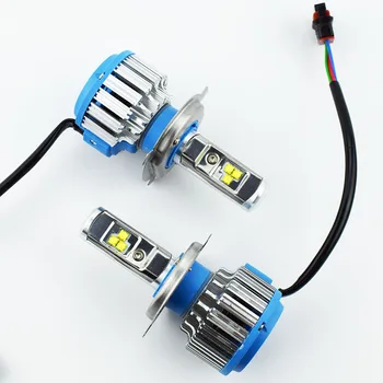 

2PCS Car Headlight Bulb Kit Hi-Lo Beam CREE LED chip Automobile Headlights Auto Headlamp 12V fog light H4 H7 H11 H1 H3 9006 9005