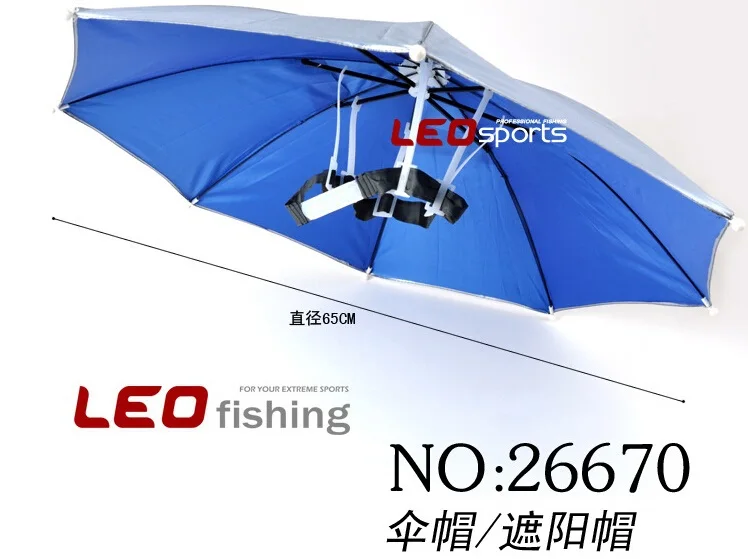 

Weatherproof fishing umbrella hat, wearing umbrellas, sunscreen, folding umbrella hat, fishing hat,