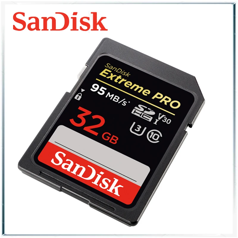 SANDISK EXTREME PRO SDHC SDXC UHS I карты памяти 32 Гб sandisk extreme pro sd карта cartao de memoria gopro kart|Карты
