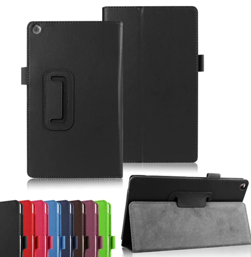 

2-Folding Luxury Folio Stand Holder Leather Skin Protective Case Cover For ASUS Zenpad 8.0 Z380KL Z380C P024 8" 8 inch Tablet