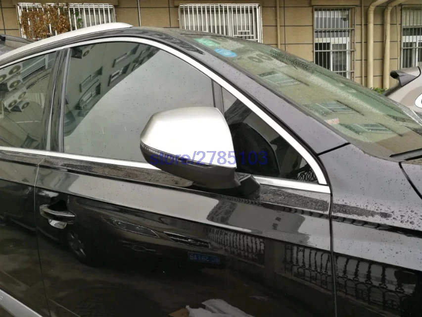 Накладка на зеркало заднего вида для Audi Q7 2016 2017|trim cover|door mirror coverchrome side cover |