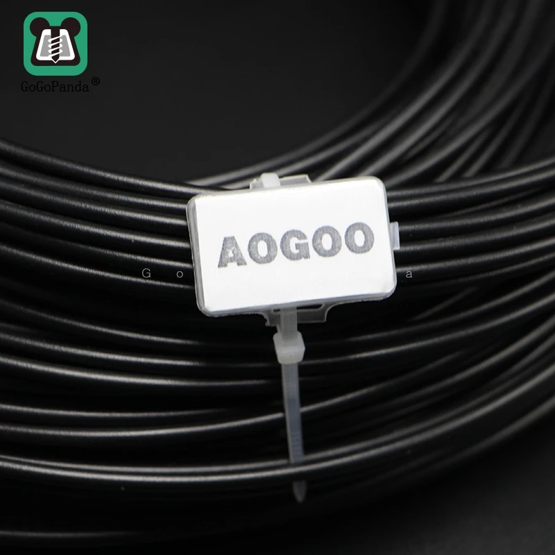 Cable Labels 100PCS Cable Marker Environmental Flame Retardant Plastic Waterproof Transparent 3010 3020 4010 4020