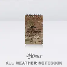 AA щит любую погоду " X 5" Водонепроницаемый Примечание камуфляж Открытый карта ноутбук