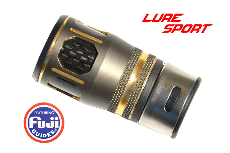 LureSport FUJI ips катушка сиденье алюминиевое отверстие гайка крышка карбоновая трубка стержень строительный компонент ремонт DIY аксессуар