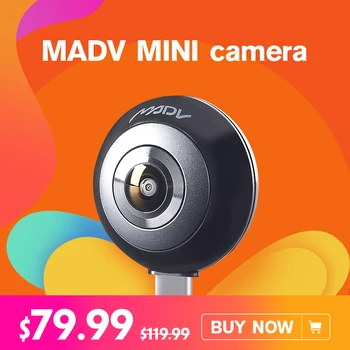 Xiaomi MADV Mini 13MP CMOS Sensor 360 Degree Panorama Camera VR for Huawei Android