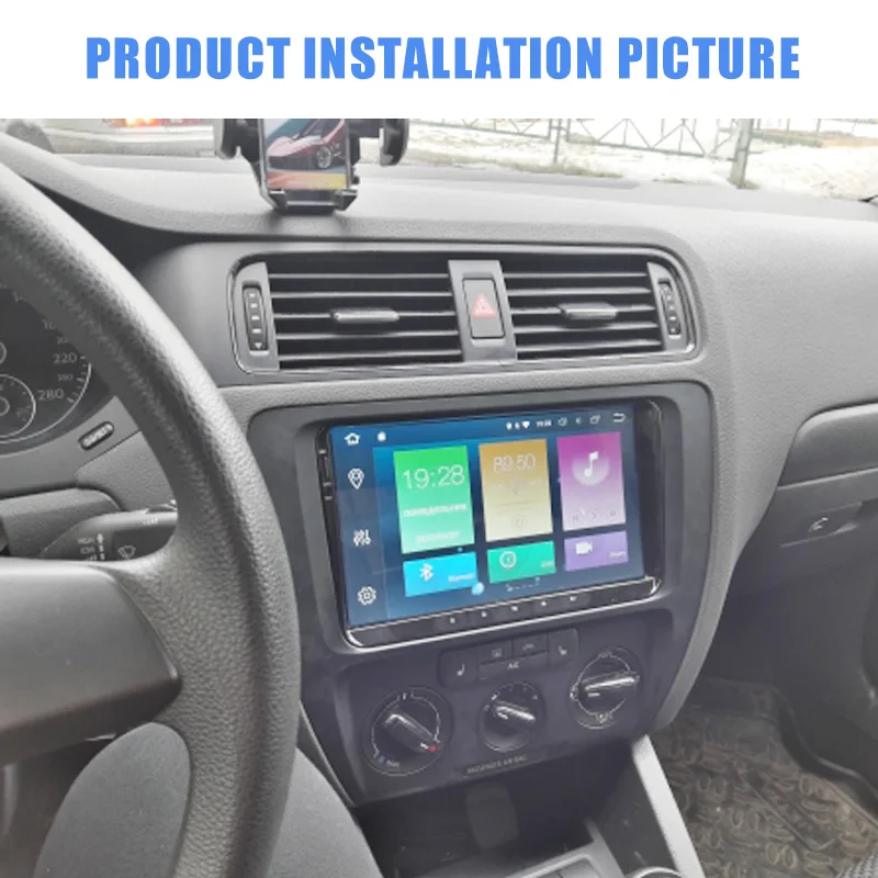 KANOR 4+ 32G ips 2 din android 9,0 Автомагнитола для passat b5 b6 golf 5 6 Tiguan BORA polo caddy автомобильный мультимедийный плеер