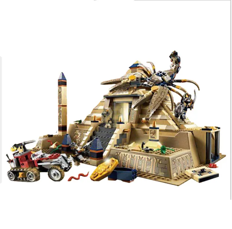 

Lepin 31001 lepin Egypt Pharaoh Series The Scorpion Pyramid Compatible legoing Egypt Pharaoh Series legoing 7327 Building Blocks