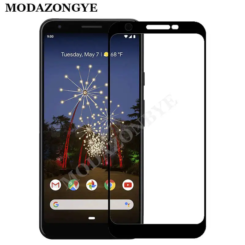 

For Pixel 3A Glass Google Pixel 3A Screen Protector Full Cover Tempered Glass For Google Pixel 3A XL 3 A Pixel3A 3AXL