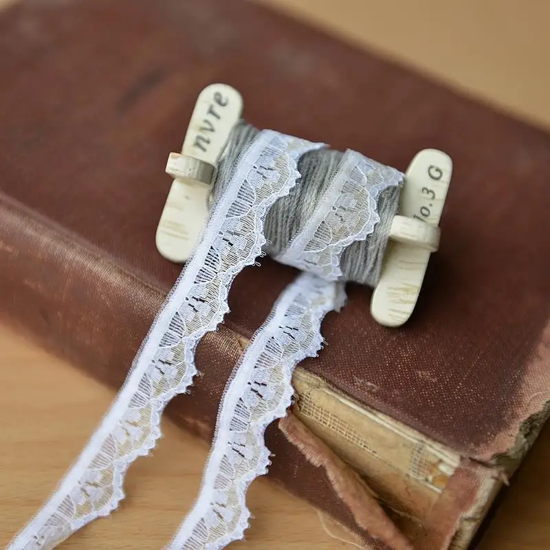 

Lace accessories clothing ingredients British production of polyester lace doll lace accessories 1.5cm wide