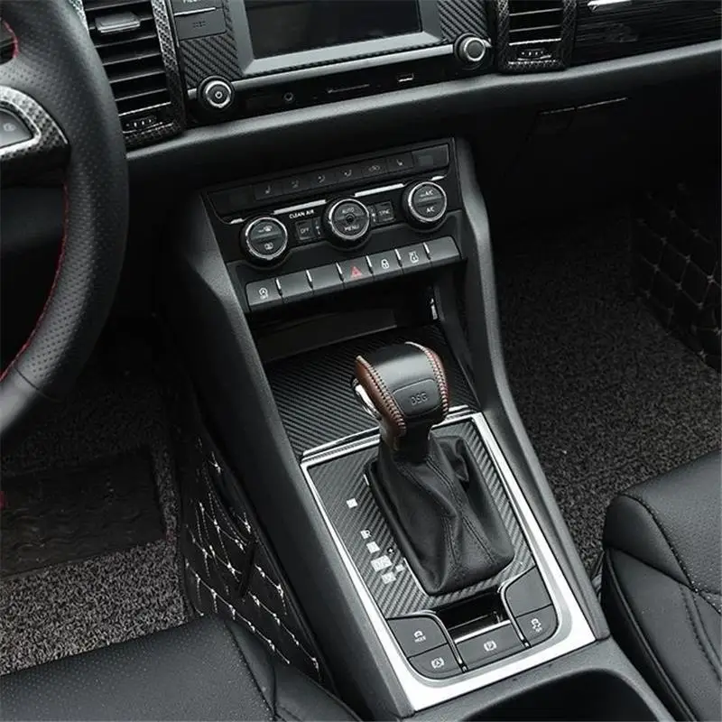 

Car Gear Window Control System Interior Durable Decorative Chromium Modification Mouldings Accessory 18 19 FOR Skoda Kodiaq