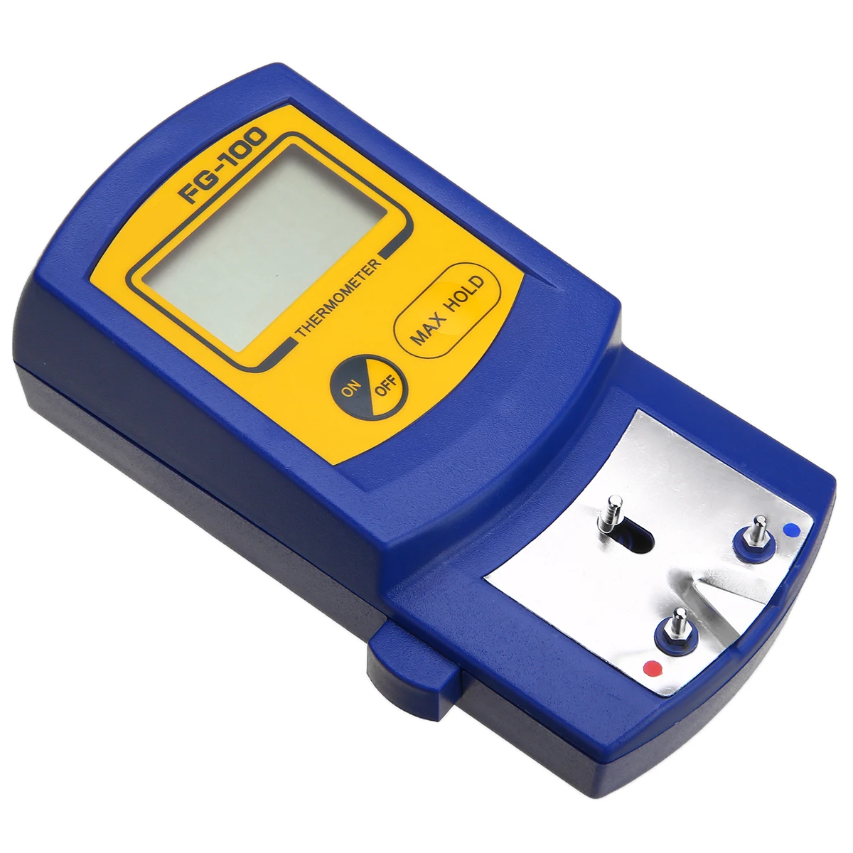 FG-100 Digital Soldering Iron Tip Thermometer LCD Display Soldering Iron Tip Temperature Tester with 10pcs Thermometer Sensor