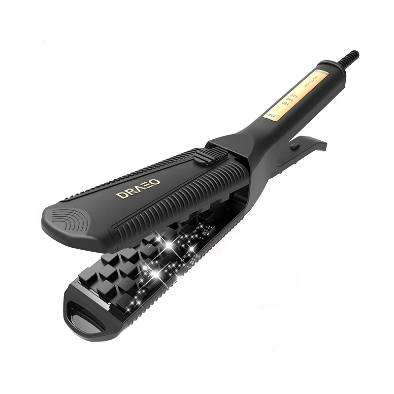 

Chjpro Hair Straightening Iron Chapinha Corrugated Hair Straightener Ceramic Crimpers Hair Volumizing Iron Flat Iron Hair Iron