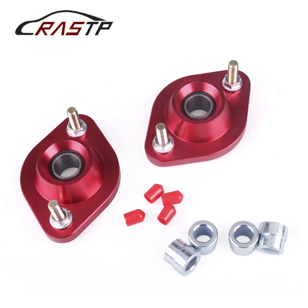 

RASTP-2Pcs/set Car Styling Shock Top Mount Set Pillow Ball Rear Upper Camber Plates for BMW E30 E36 E46 Z3 RS-SAP001