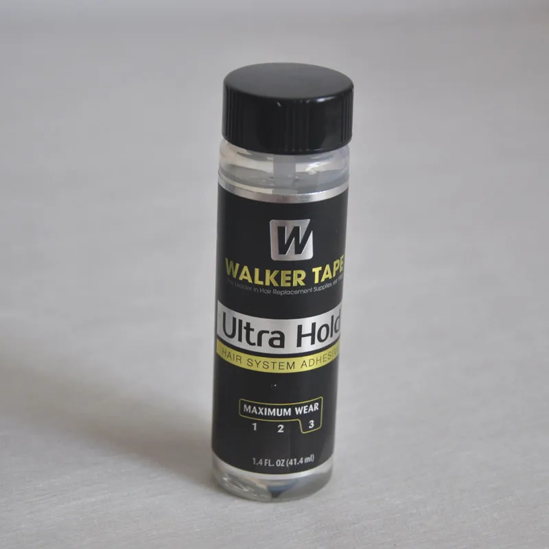0.5FL OZ(15ml)/1.4FL OZ(41.4mll)/3.4FL OZ(101ml) Ultra Hold Brush-on Hair System Adhesive Silicone Glue For Wig