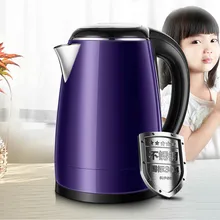 Бытовой электрический чайник 304 из нержавеющей стали Автоматическая функция безопасности питания Автоматическое выключение