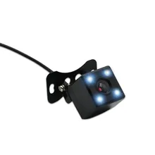BOSION-cámara de visión nocturna 4 led, CCD impermeable de 170 grados para grabador de vídeo DVR, vista trasera de coche, cámara de estacionamiento