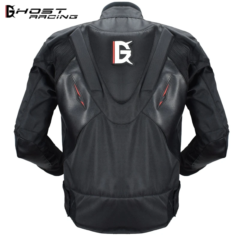 GHOST RACING мотоциклетная куртка ветрозащитная мотоциклетная Защитная Экипировка для всего тела зимняя мотоциклетная одежда