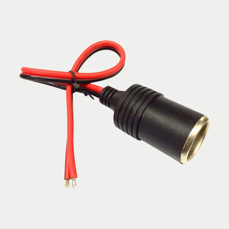 

Car Cigarette Lighter Connector Extension cable Female Socket Plug 10A 120W Charger Adapter