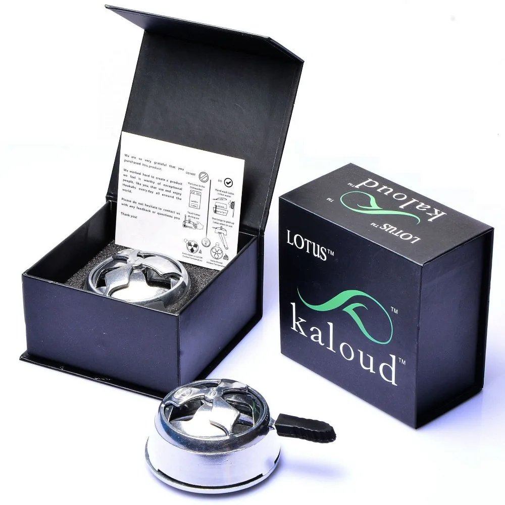 

High-grade Hookah Kaloud Lotus Aluminum Alloy Charcoal Holder Charcoal Stove Shisha Charcoal Burner sheesha/chicha Accessories
