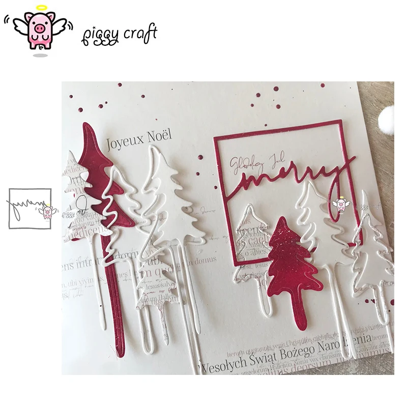 Piggy Craft metal cutting dies cut die mold Christmas
