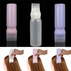 120 мл бутылка для краски для волос Аппликатор Кисти Дозирования салон окрашивание волос подарок для девочек волосы сухие